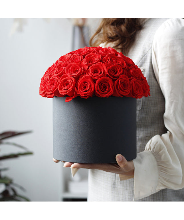 Bucket Rose Flower Box Valentine's Day Christmas Creative Gift