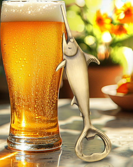 Creative Swordfish Handle Metal Beer Bottle Openers Kitchen Bar Accessories Tools Beer Gifts Beer Openors Kitchen Gadgets
