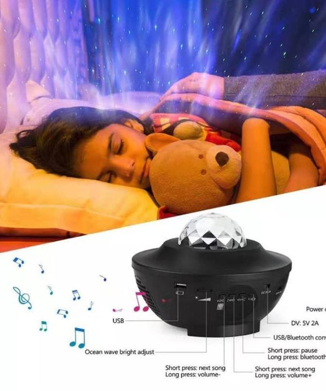USB Control Music Player LED Night Light