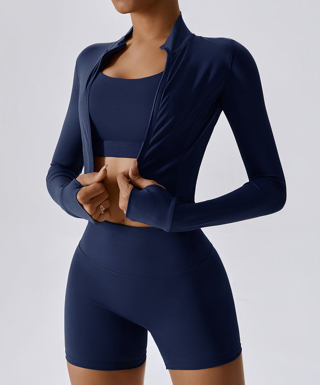 Outdoor Sports Skinny Yoga Clothes Suit Nude Feel