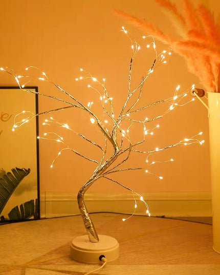 Led Copper Wire Light Bedroom Light