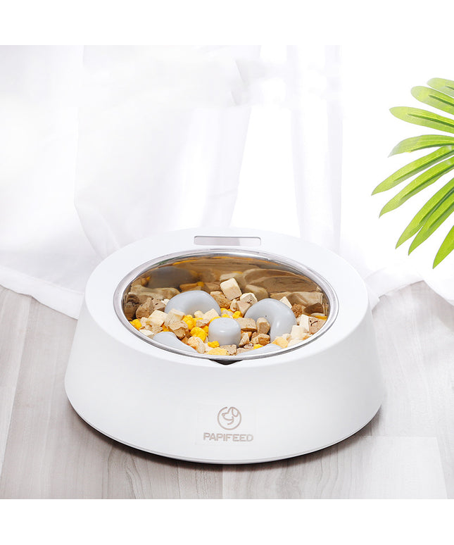 Pet Dog Bowl Slow Feeder Dog Food Bowl Smart Weighing Dog Slow Feeder Cat Pet Feeder