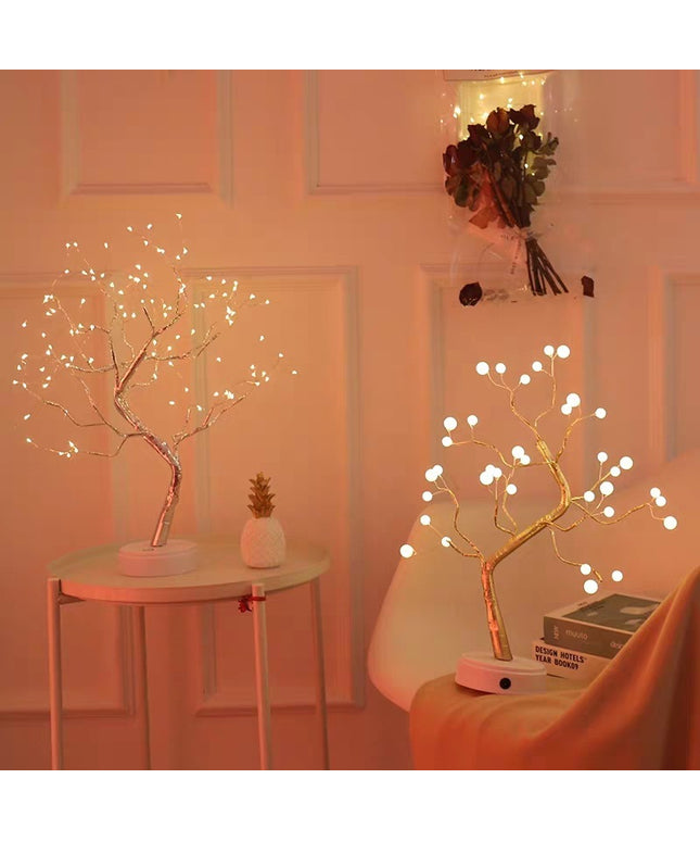 Led Copper Wire Light Bedroom Light