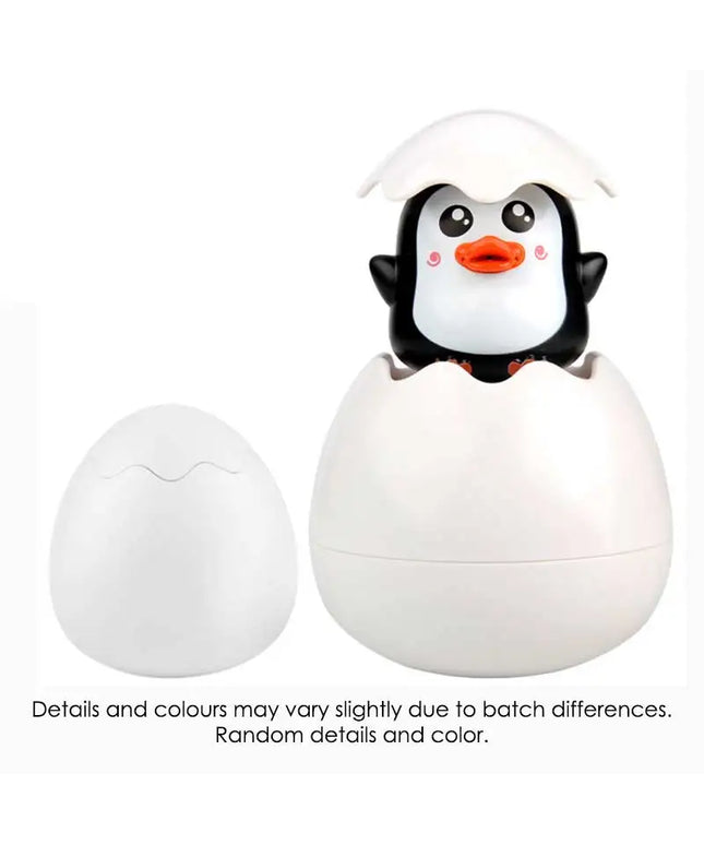 Baby Bathing Toy Kids Cute Duck Penguin Egg Water Spray Sprinkler Bathroom Sprinkling Shower Swimming Water Toys for Kids Gift