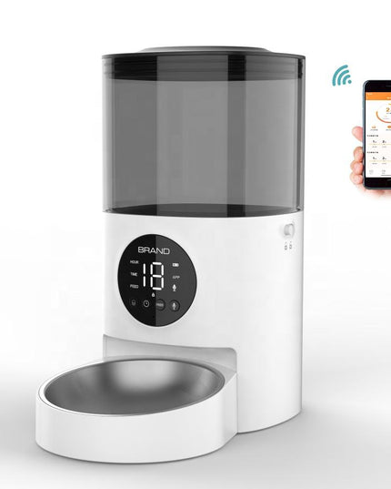 Automatic Pet Feeder WIFI Feeding Machine For Cats And Dogs