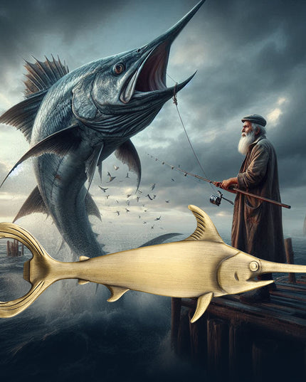 Creative Swordfish Handle Metal Beer Bottle Openers Kitchen Bar Accessories Tools Beer Gifts Beer Openors Kitchen Gadgets