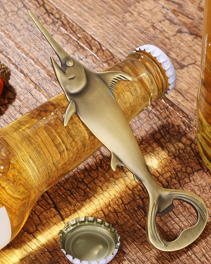 Creative Swordfish Handle Metal Beer Bottle Openers Kitchen Bar Accessories Tools Beer Gifts Beer Openors Kitchen Gadgets