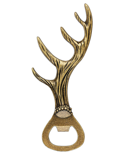 Deer Antler Bottle Opener Is A Small Tool Suitable For Various Parties And Gatherings Used To Open Beer, Wine, Juice, For Bars, Restaurants, Party Supplies, Wine Accessories, Universal Gifts