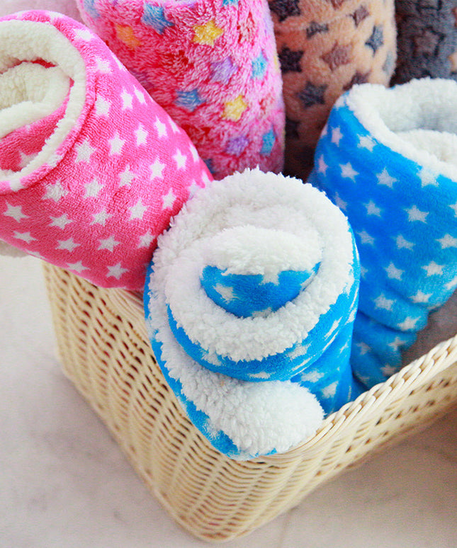 Cute Cat Blankets Dog Pet Mat