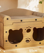 Bear Double Door Double Layer