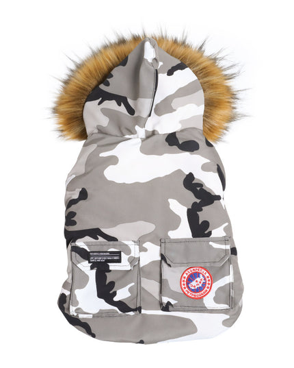 Dog Down Jacket Duck Camouflage