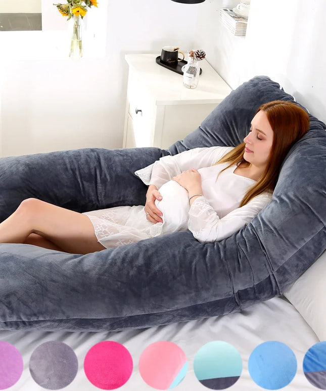 120X70Cm Pregnant Pillow for Pregnant Women Soft Cushions of Pregnancy Maternity Support Breastfeeding for Sleep Dropshipping