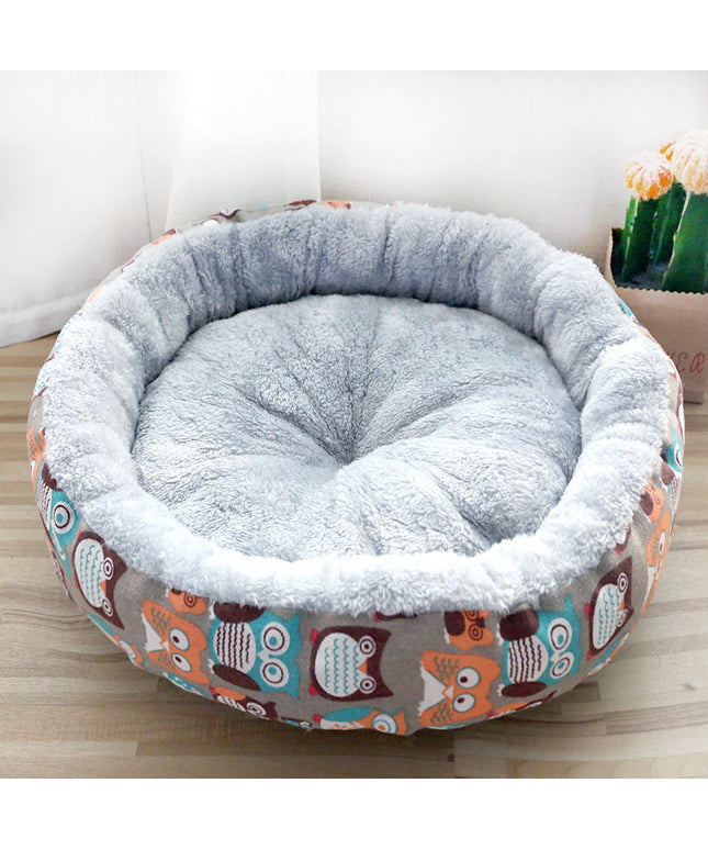 Dog And Cat Litter Padded With Round Cotton