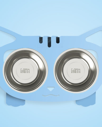 Anti-falling Cat Dog Feeding Water Bowl