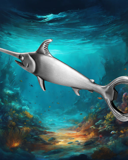 Creative Swordfish Handle Metal Beer Bottle Openers Kitchen Bar Accessories Tools Beer Gifts Beer Openors Kitchen Gadgets