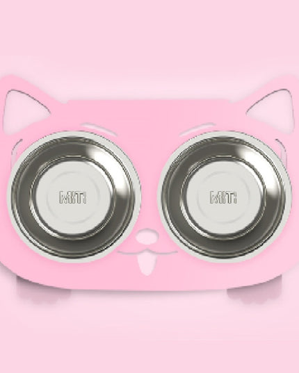 Anti-falling Cat Dog Feeding Water Bowl