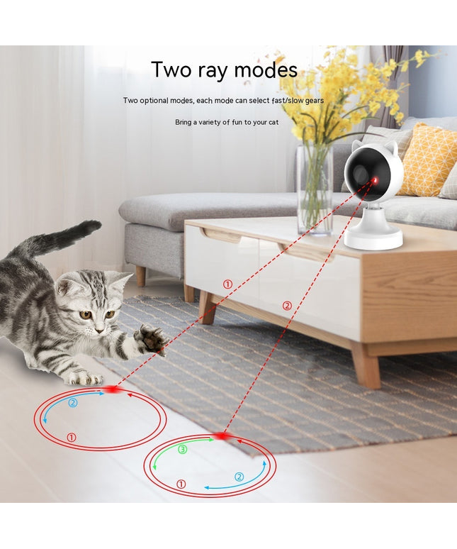 Smart Laser Cat Teaser Toy USB Charging