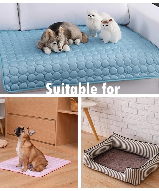 Dog Cooling Mat Summer Pets Cold Bed Extra Large For Small Big Dogs Pet Accessories Cat Durable Blanket Sofa Cat Ice Pad Blanket Pet Products