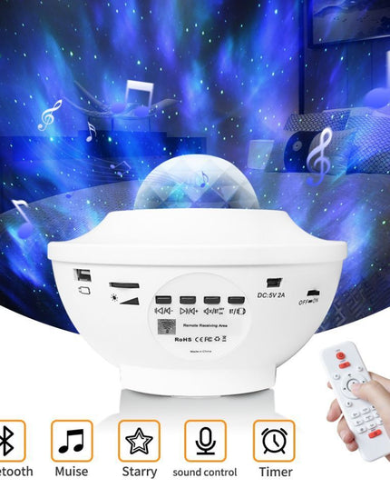 USB Control Music Player LED Night Light
