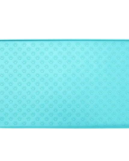 Spot Pet Mat, Waterproof And Easy To Clean Silicone Dog Mat, Cat Mat, Square Pet Placemat, Pet Supplies
