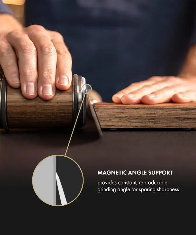 Kitchen Gadget Roller Sharpener Tungsten Steel Adjustable Angle Round