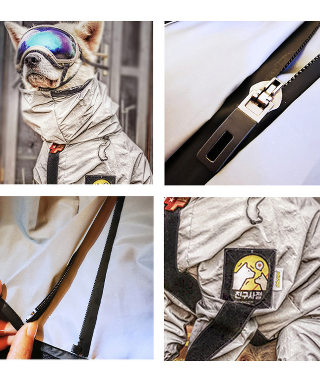 Four-legged Waterproof Full-surrounded Dog Rain Clothes