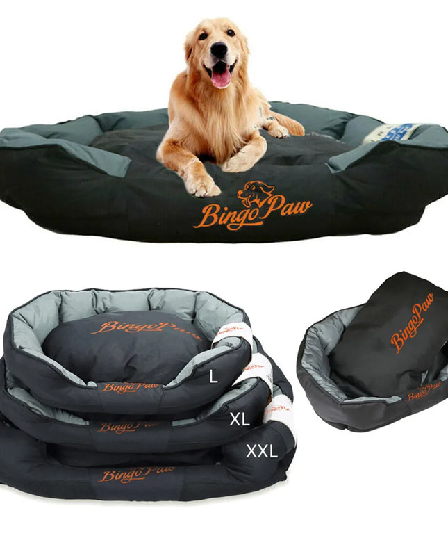 Waterproof XXL Extra Large Jumbo Orthopedic Sofa Dog Bed Pet Mat Kennel Washable Basket Pillow Comfy Bed