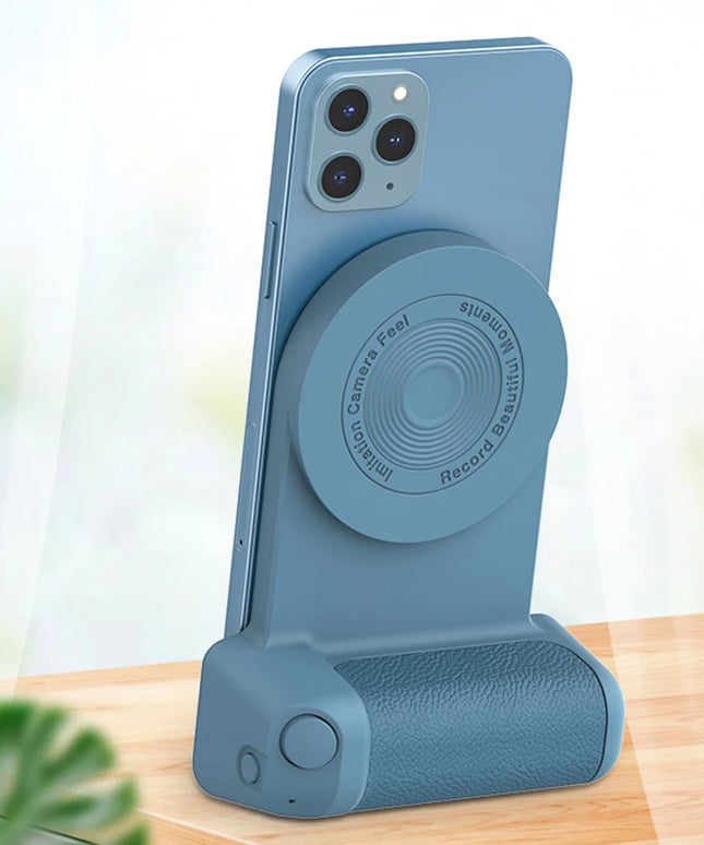 3 in 1 Magnetic Hand Holder Bluetooth-compatible Multifunctional Phone Holder Anti-shake for Samsung Huawei Xiaomi iPhone 14 Pro