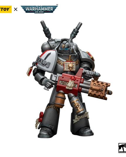 JOYTOY Warhammer 40k 1/18 Action Figures Anime 12cm Grey Knights Interceptor Squad Strike Squad Collection Model Toys