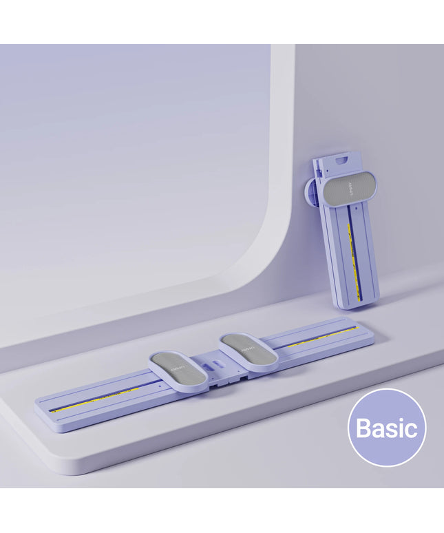 "Foldable 3-in-1 Ski Trainer: Leg, Pelvic & Hip Strengthener for Postpartum Women, Home Gym Equipment"