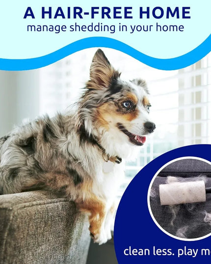 Deshedding Brush DoubleSided Undercoat Rake for Dogs Cats Shedding Comb and Dematting Tool for Grooming Extra Wide Ideal for Da