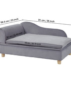 Grey 36x23x16 in