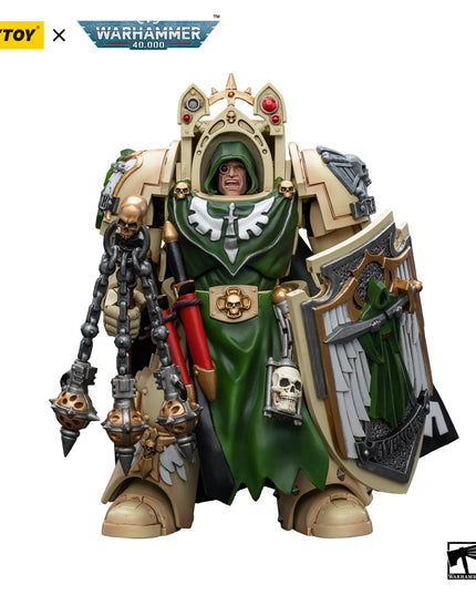 JOYTOY Warhammer 40k 1/18 Action Figures Anime 13.6cm Dark Angels Deathwing Strikemaster Deathwing Knight Master Model Toys