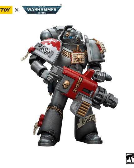 JOYTOY Warhammer 40k 1/18 Action Figures Anime 12cm Grey Knights Interceptor Squad Strike Squad Collection Model Toys