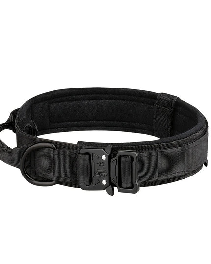 Dog Training Collar Adjustable Tactical Dog Collar And Leash Set Control Handle Pet Lead Collar For Small Big Dogs