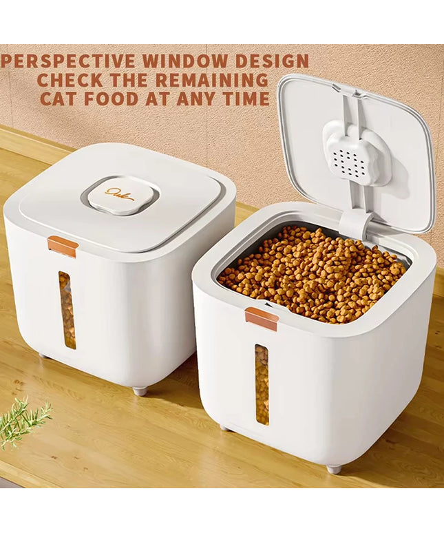 Pet food storage barrel large storage barrel food sealed moisture-proof cat food barrel storage cat food dog food barrel Pet foo