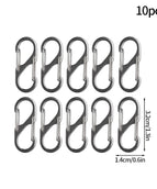 Silver 32x14mm