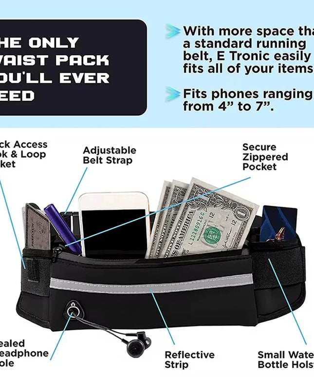 Hands Free Dog Leash for Running Walking Reflective Leash with Waist Bag Retractable Elastic Belt Dog Traction Rope Pet Products