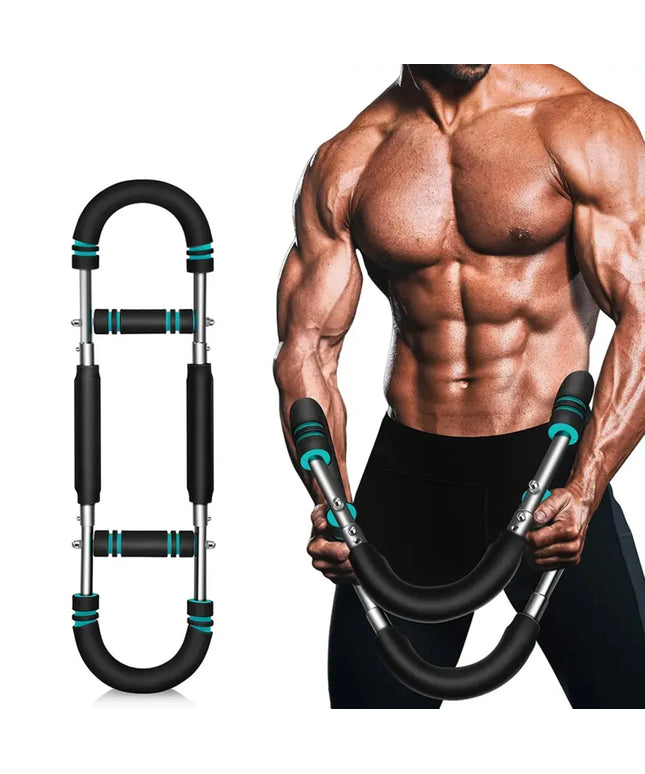 u shape Hand Gripper Strengths Twister Arm Trainer Power Twister Bar Fitness Equipment for Men and Women Home Workout