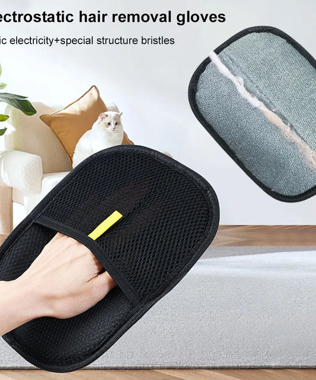 Pet Grooming equipment Gloves Deshedding Glove pet hair remover glove for Dog Cat Rabbit Accessories with Long/Short/Curly Hair