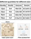 Champagne Gold / 49pcs(7x7ft) / United States