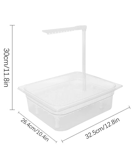 Parrot Automatic Bathtub Bird Bath Circulating Water Shower Parrot Circulation Shower Pet Bird Bathtub Bird Cleaning Bath Tub