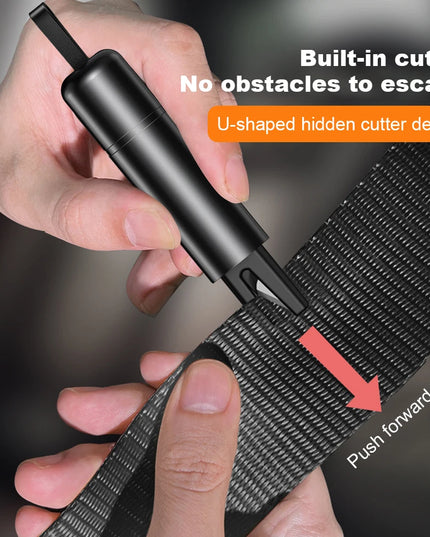 Car Safety Hammer High Hardness Auto Emergency Glass Window Breaker Seat Belt Cutter Life-Saving Car Emergency