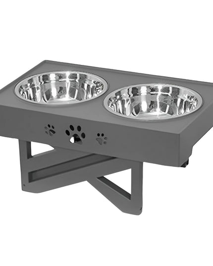 Stainless Steel Elevated Dog Bowl Non-Slip and No Spill Design Bowl Pet Supplies Suitable for Promote Healthy Digestion Xuan-US