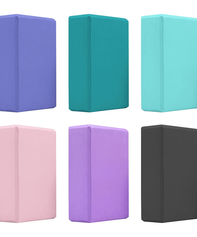 Yoga Building Blocks Cubes Pilates Bricks Reinforcement Sports Yoga Supplies Exercise Home Exercise Equipment Fitness Yoga Block