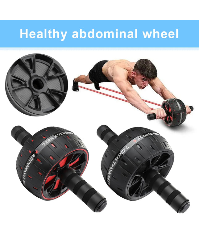 AB Slide ABS Exercise Big Abdominal Wheel Roller Home Non-Slip Training Equipment No Noise Gym Strength Workouts ABS Roller