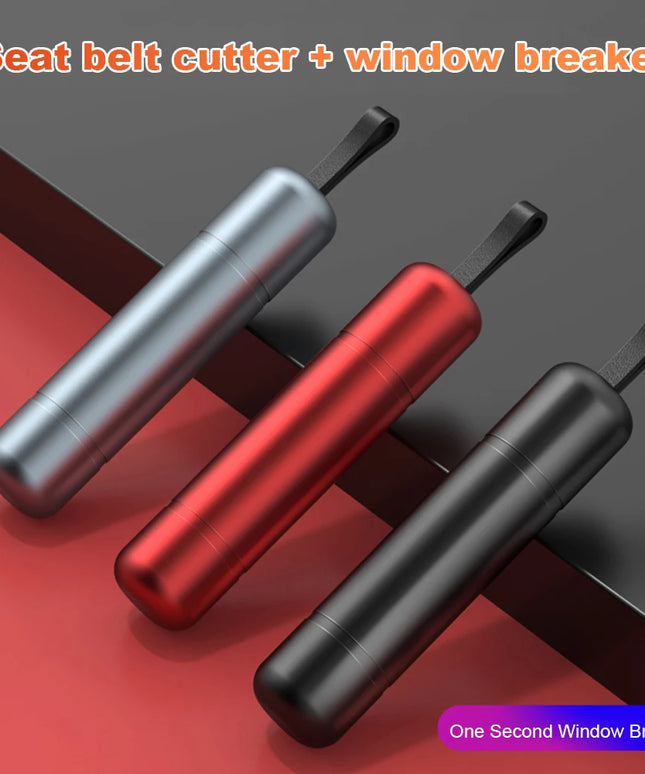 Car Safety Hammer High Hardness Auto Emergency Glass Window Breaker Seat Belt Cutter Life-Saving Car Emergency