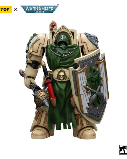 JOYTOY Warhammer 40k 1/18 Action Figures Anime 13.6cm Dark Angels Deathwing Strikemaster Deathwing Knight Master Model Toys