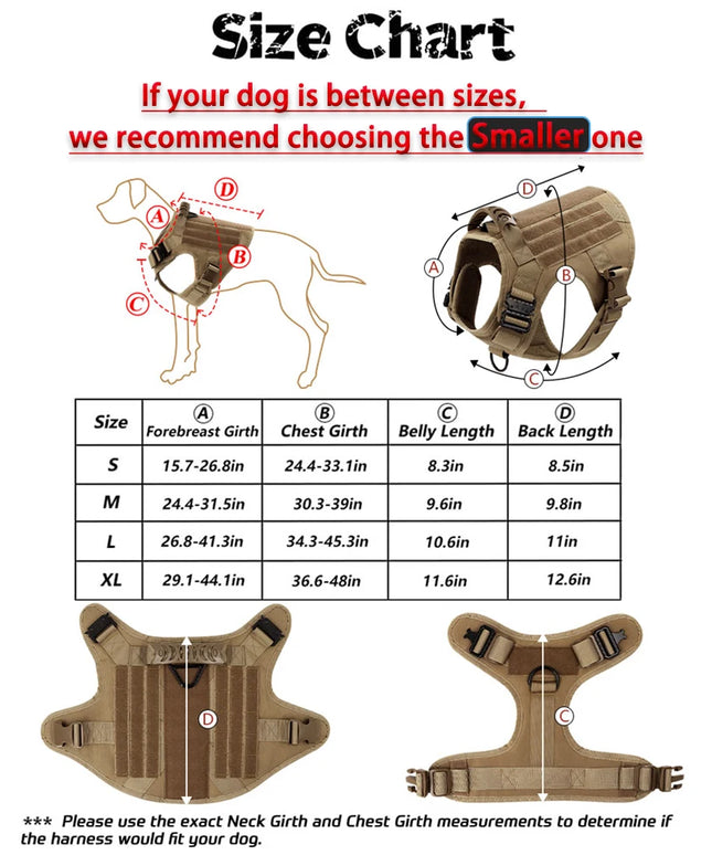Large Dog Harness And Leash Set Pet German Shepherd Malinois Training Walking Vest Dog Harness And Collar For Medium Large Dogs