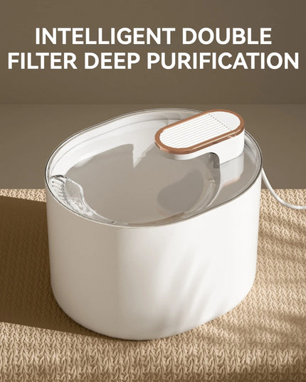 3L Pet Fountain, Automatic Cat Water Fountain Dog Water Dispenser for Cats, Dogs, Multiple Pets,Deliver Clean Water To Your Pets